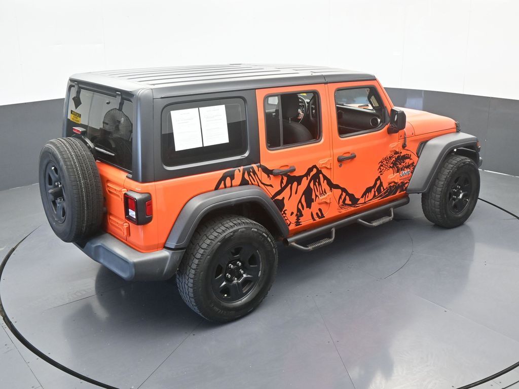 Used 2018 Punkn Metallic Clearcoat Jeep Unlimited Sport image 48