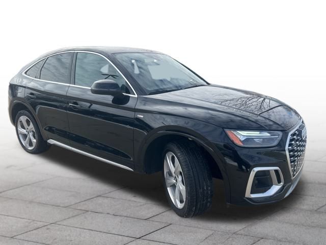 Black Metallic 2025 Audi Q5 Sportback Sedan All-Wheel Drive 7-Speed Automatic