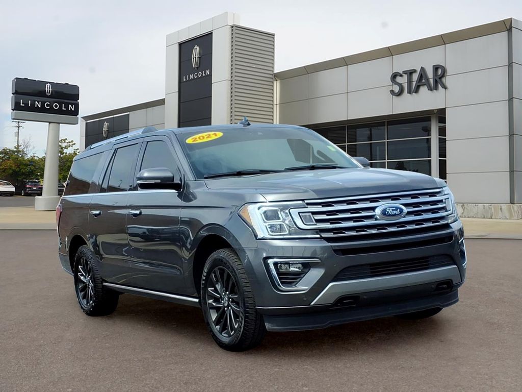 Gray (Magnetic) 2021 Ford Expedition MAX Limited 4WD SUV / Crossover Four-Wheel Drive Automatic