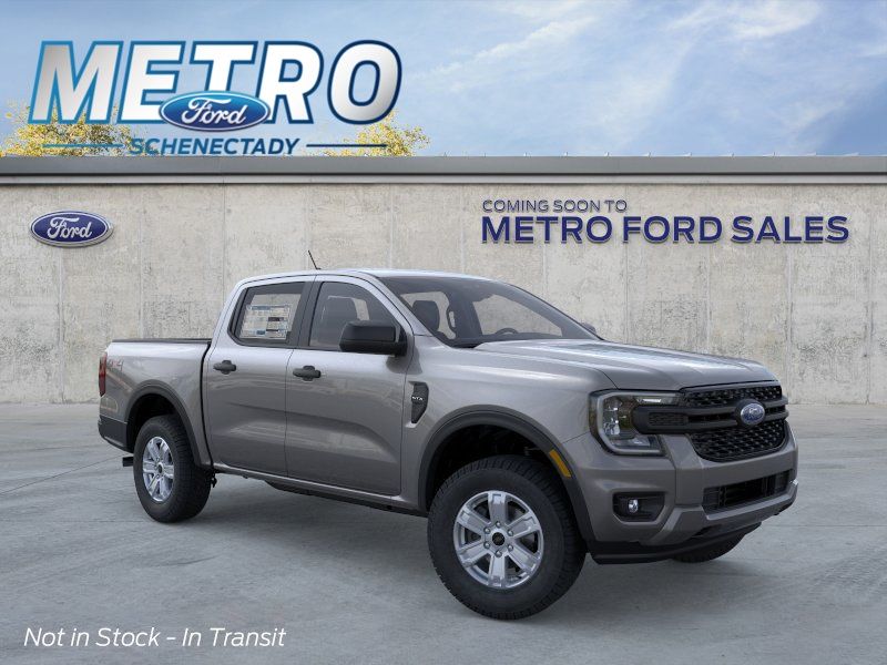 Gray 2026 Ford Ranger Pickup Truck Four-Wheel Drive Automatic