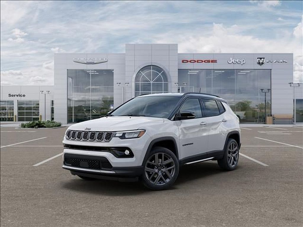Bright White Clearcoat 2026 Jeep Compass Limited 4WD SUV / Crossover Four-Wheel Drive 8-Speed Automatic