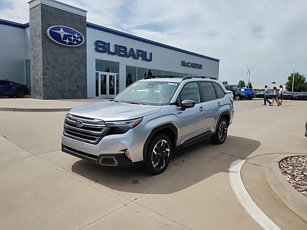Silver Metallic 2026 Subaru Forester Hybrid SUV / Crossover All-Wheel Drive Continuously Variable Transmission