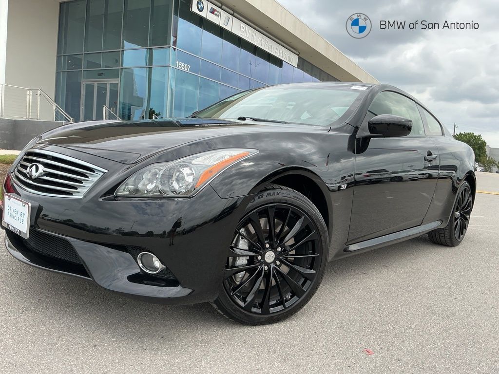Black Obsidian 2014 INFINITI Q60 Premium Coupe AWD Coupe 7-Speed Automatic