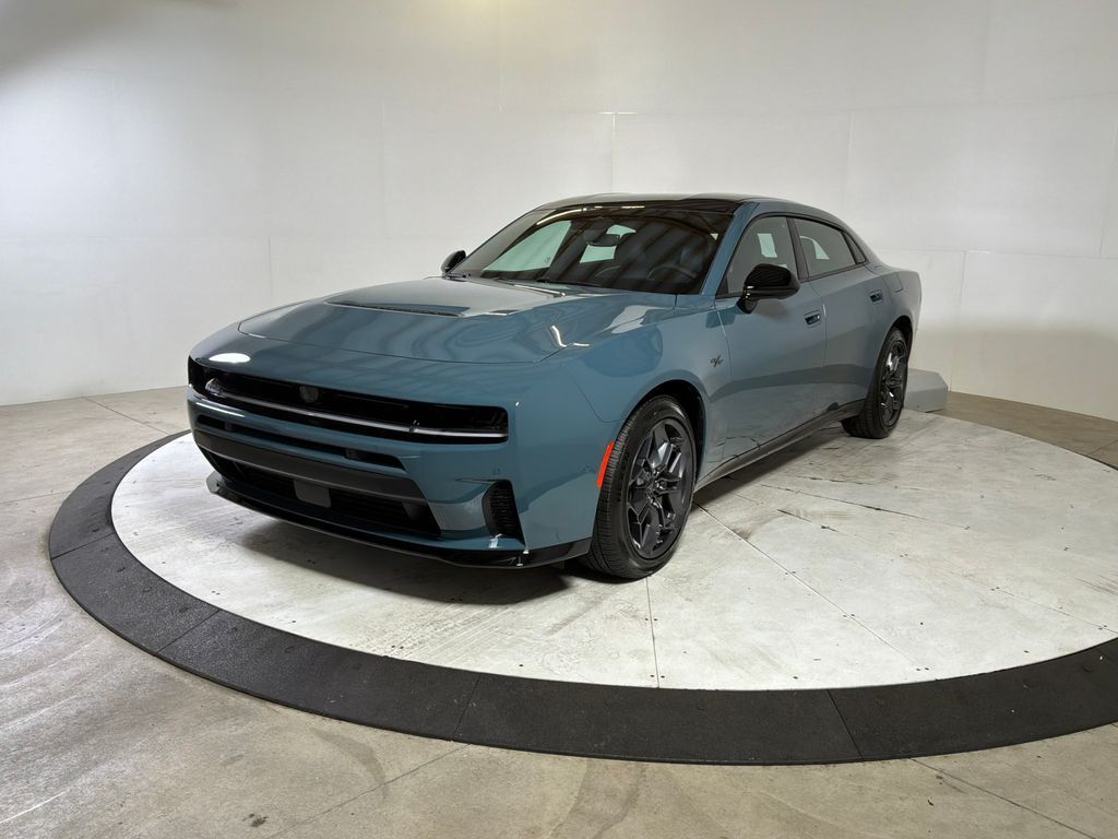 Electric Blue Pearlcoat 2026 Dodge Charger Sedan All-Wheel Drive 8-Speed Automatic