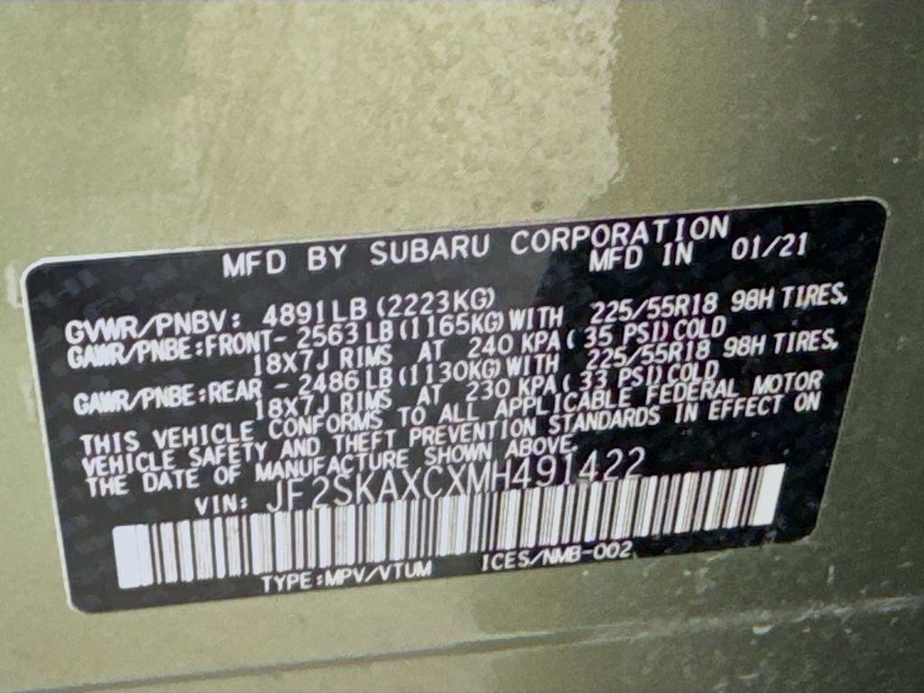 Used Car 2021 Subaru Forester  Touring For Sale Under $30,000 In Austin, Texas