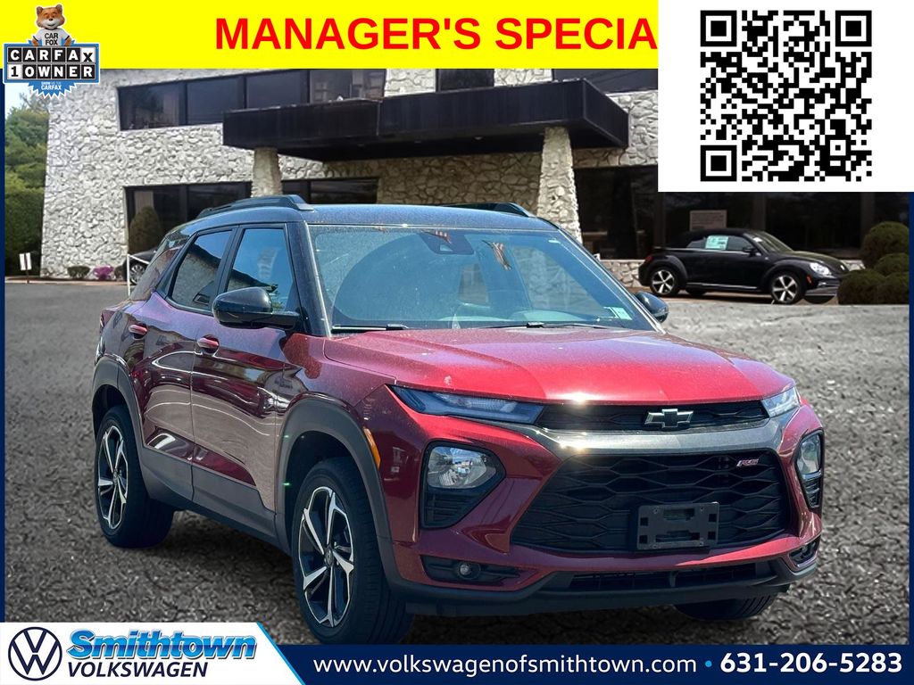 Red (Crimson) 2023 Chevrolet Trailblazer SUV / Crossover Four-Wheel Drive 9-Speed Automatic