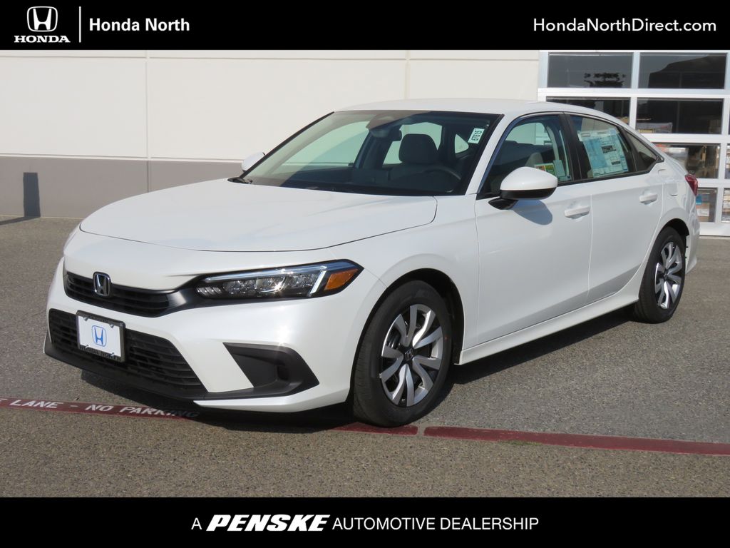 2025 Honda Civic LX Hero Image