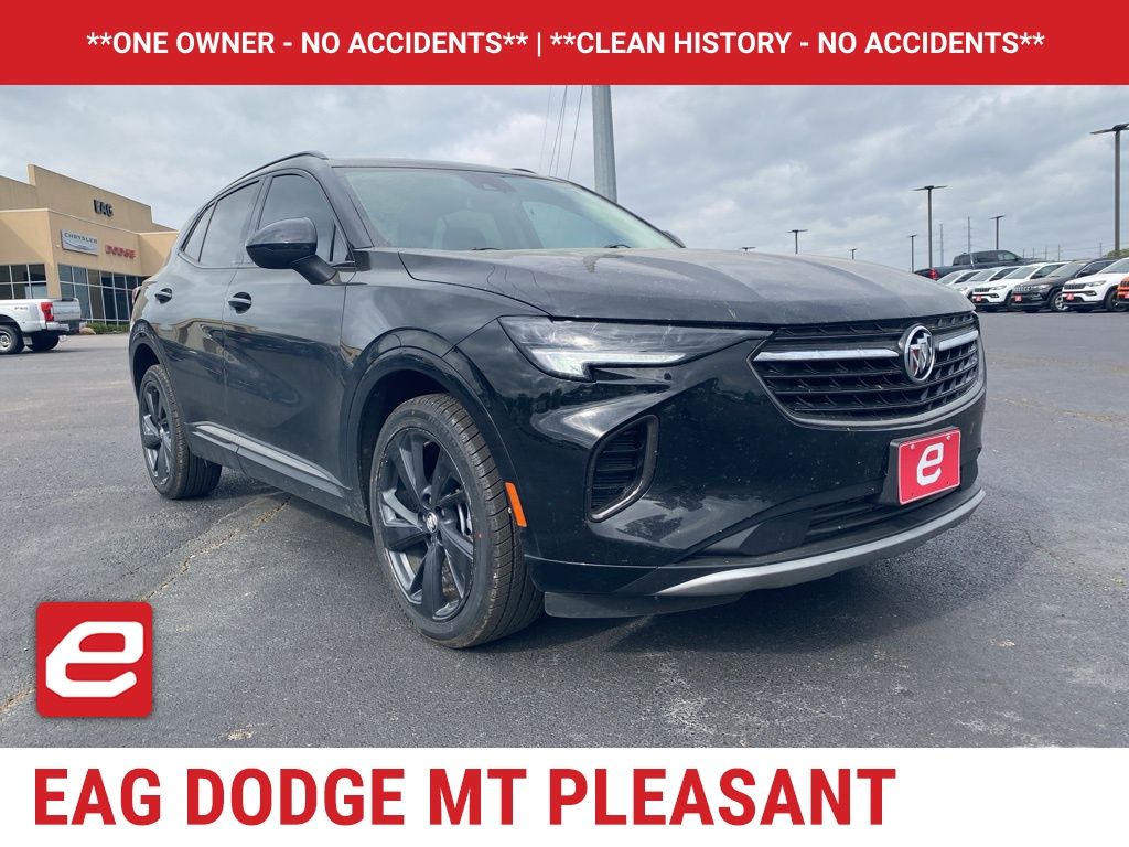 Black (Ebony Twilight Metallic) 2023 Buick Envision Essence FWD SUV / Crossover Front-Wheel Drive 9-Speed Automatic