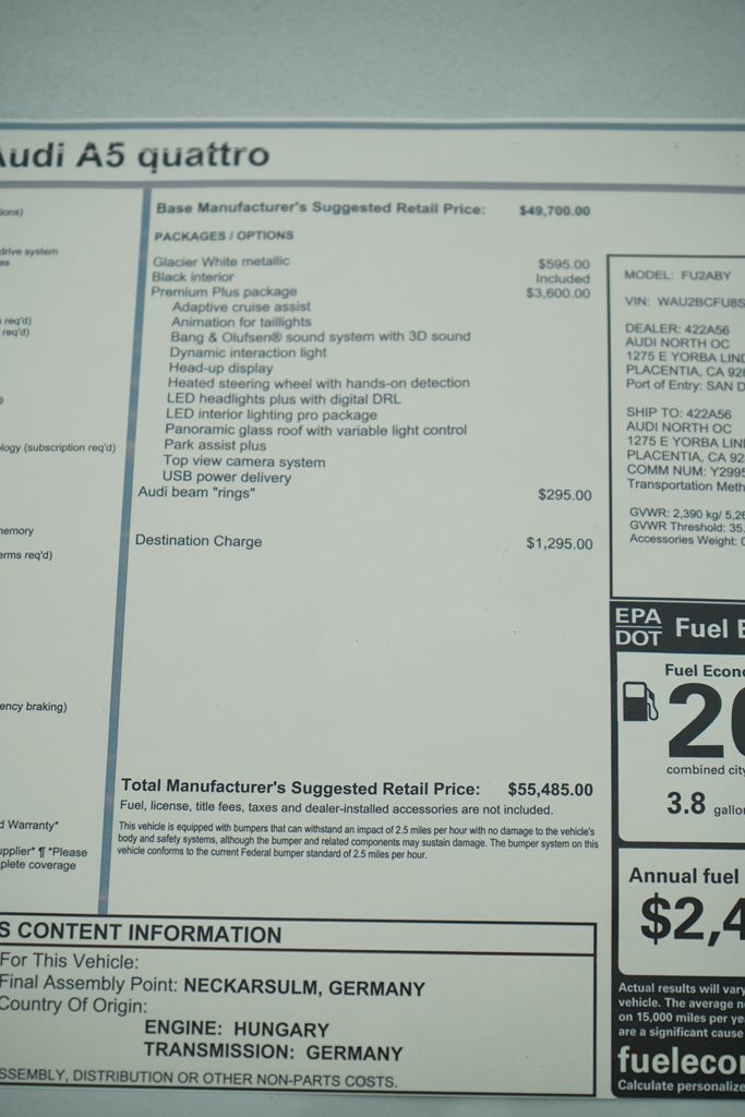 Thumbnail: 2025 Audi A5 - 13