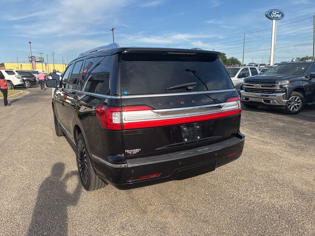 2020 Infinite Black Lincoln Navigator Black Label 4X4 SUV