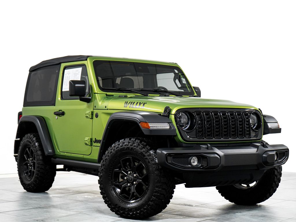 Mojito Clearcoat 2025 Jeep Wrangler SUV / Crossover Four-Wheel Drive 6-Speed Manual