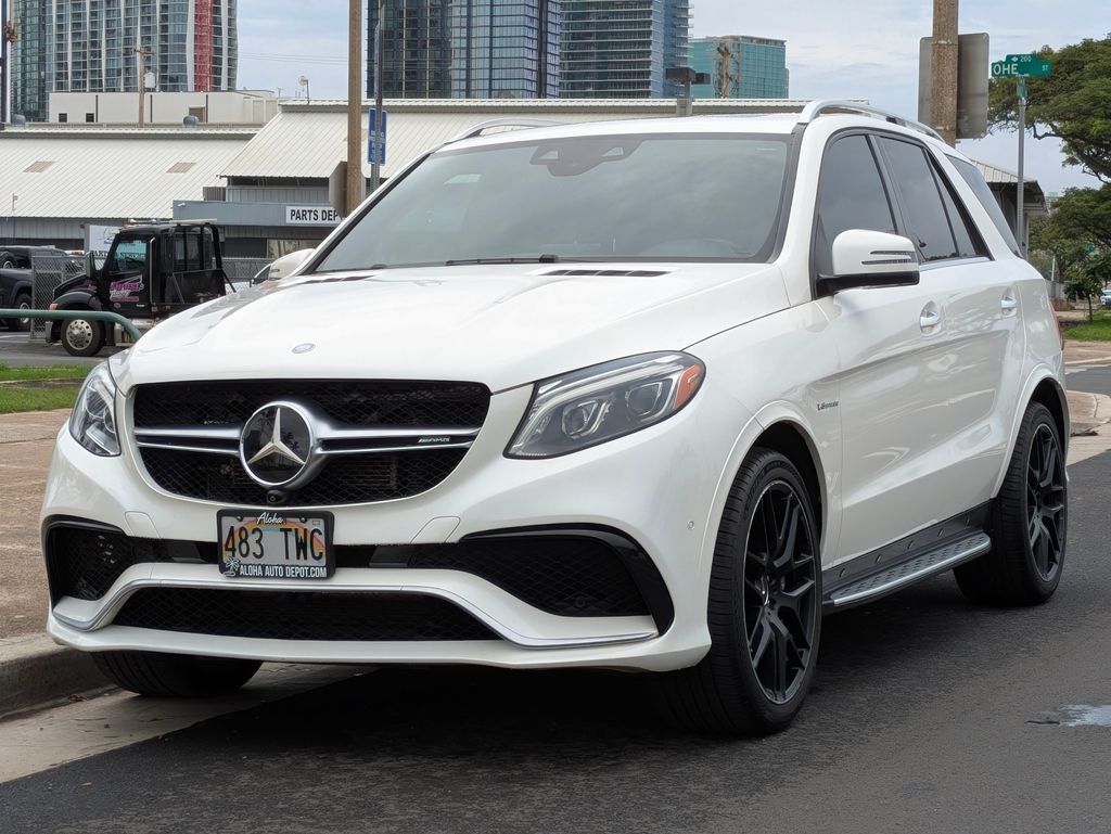 2017 Mercedes-Benz GLE AMG GLE 63 4MATIC SUV / Crossover All-Wheel Drive 7-Speed Automatic