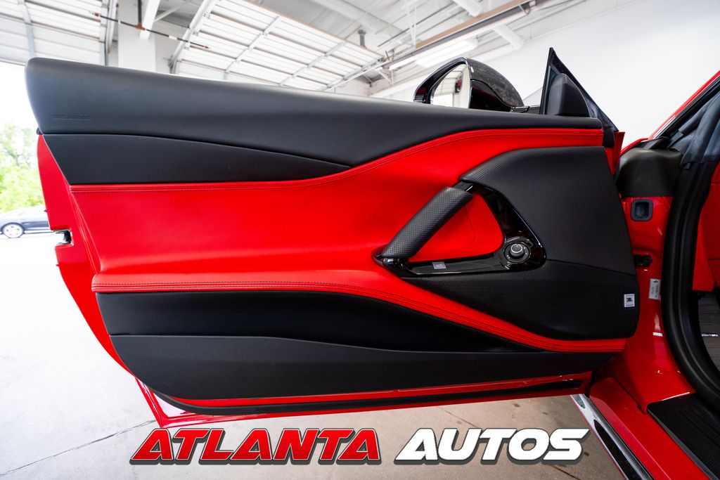 Red 2020 Ferrari 812 Superfast RWD Coupe Rear-Wheel Drive 7-Speed Automatic