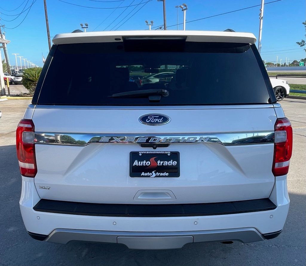 2019 Ford Expedition XLT White at Wharton Ford