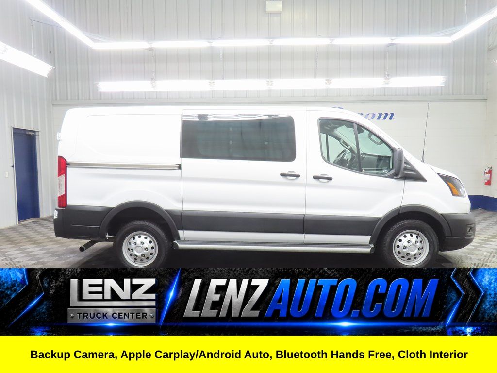 Oxford White 2024 Ford Transit Cargo Van All-Wheel Drive