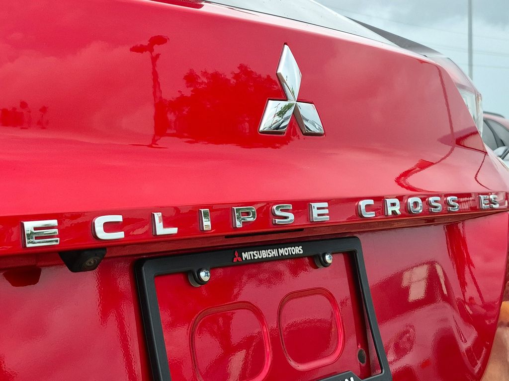 2022 Mitsubishi Eclipse Cross ES Red at North Houston Mitsubishi