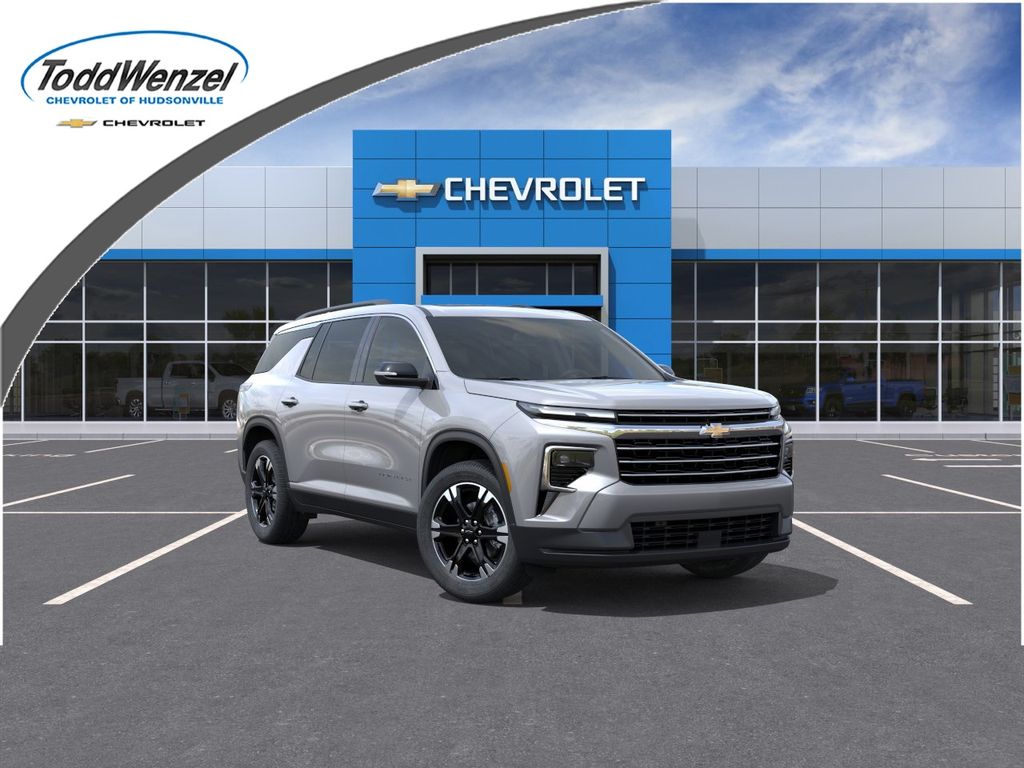 Sterling Gray Metallic 2027 Chevrolet Traverse SUV / Crossover Four-Wheel Drive 8-Speed Automatic