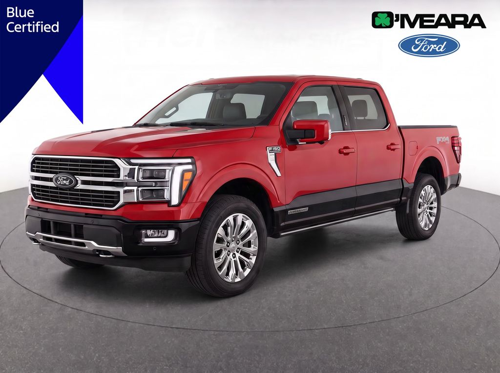 Vermillion Red 2024 Ford F-150 Pickup Truck Four-Wheel Drive Automatic