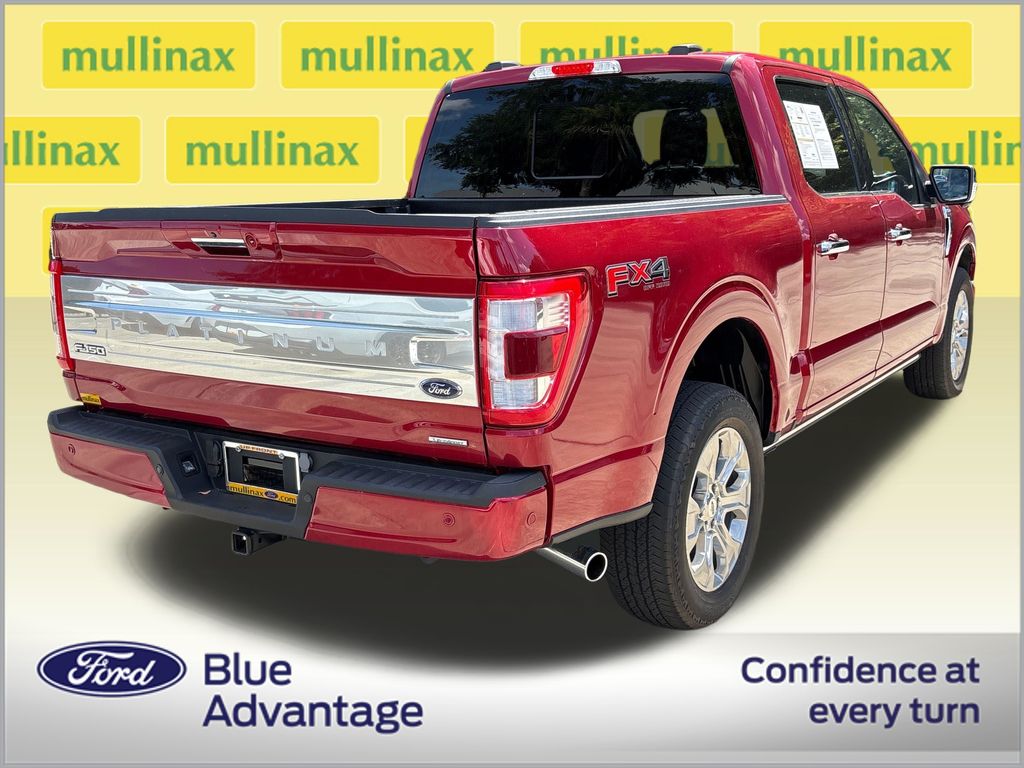 Certified Used 2023 Red Ford Platinum image 4