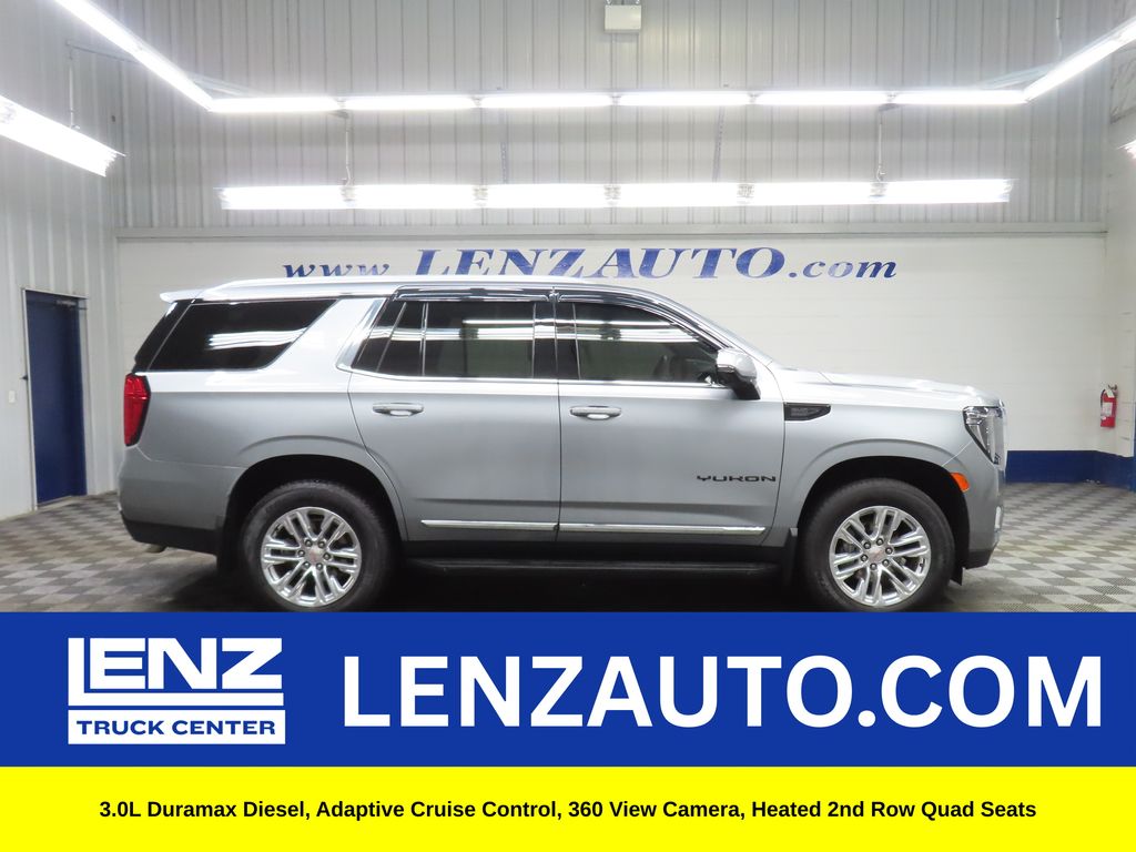 Sterling Metallic 2024 GMC Yukon SUV / Crossover Four-Wheel Drive 