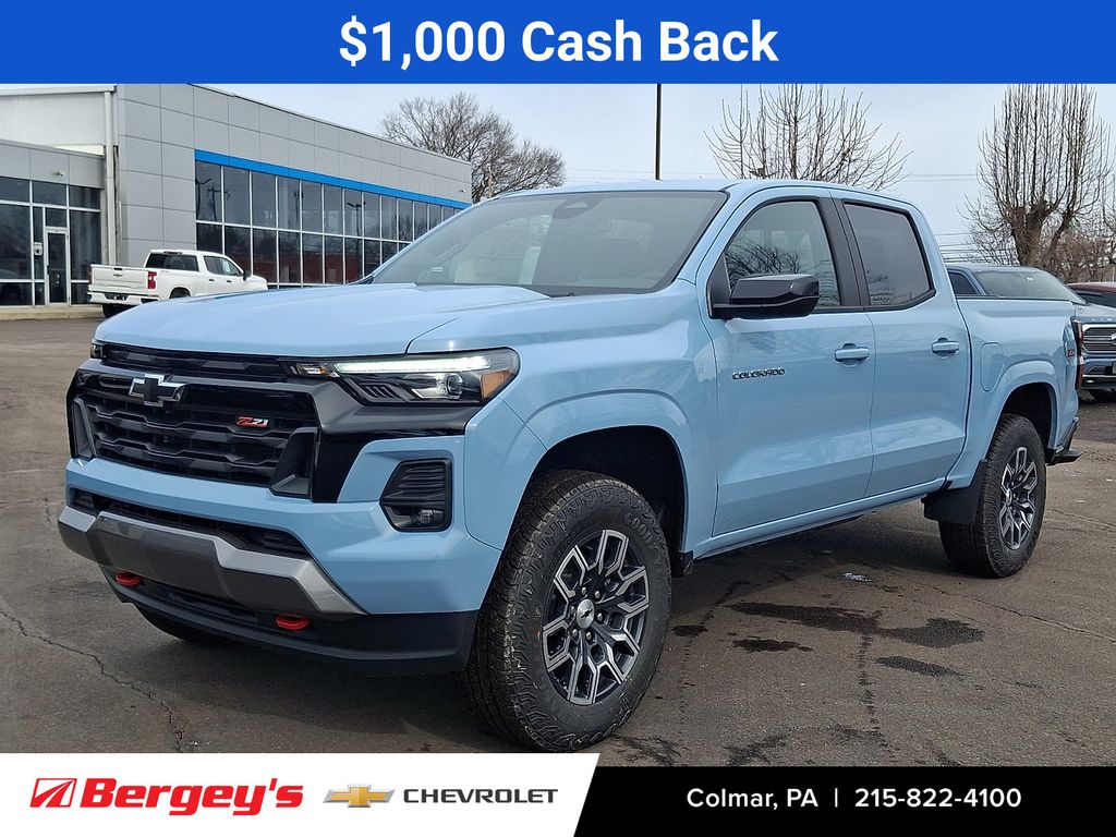 Snowdrift Metallic 2026 Chevrolet Colorado Pickup Truck Four-Wheel Drive 8-Speed Automatic