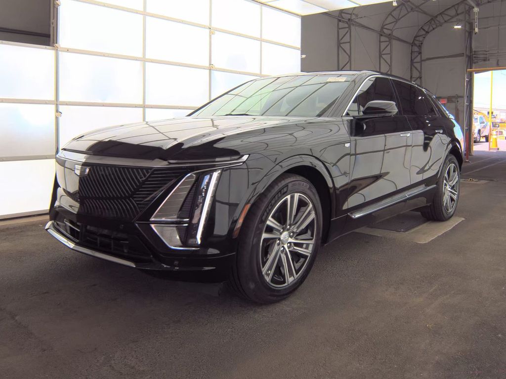 Black Metallic 2024 Cadillac LYRIQ SUV / Crossover Rear-Wheel Drive 1-Speed Automatic