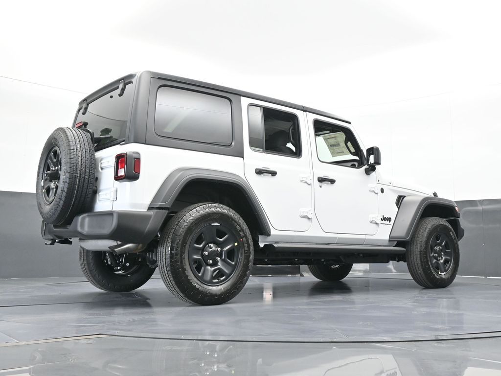 New 2026 Bright White Clearcoat Jeep Sport image 59