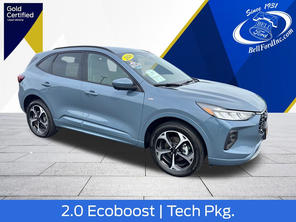 Vapor Blue 2024 Ford Escape SUV / Crossover All-Wheel Drive 8-Speed Automatic