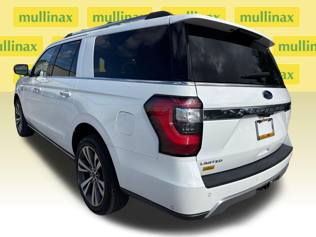 2021 Star White Metallic Tri-Coat Ford Expedition Max Limited RWD SUV