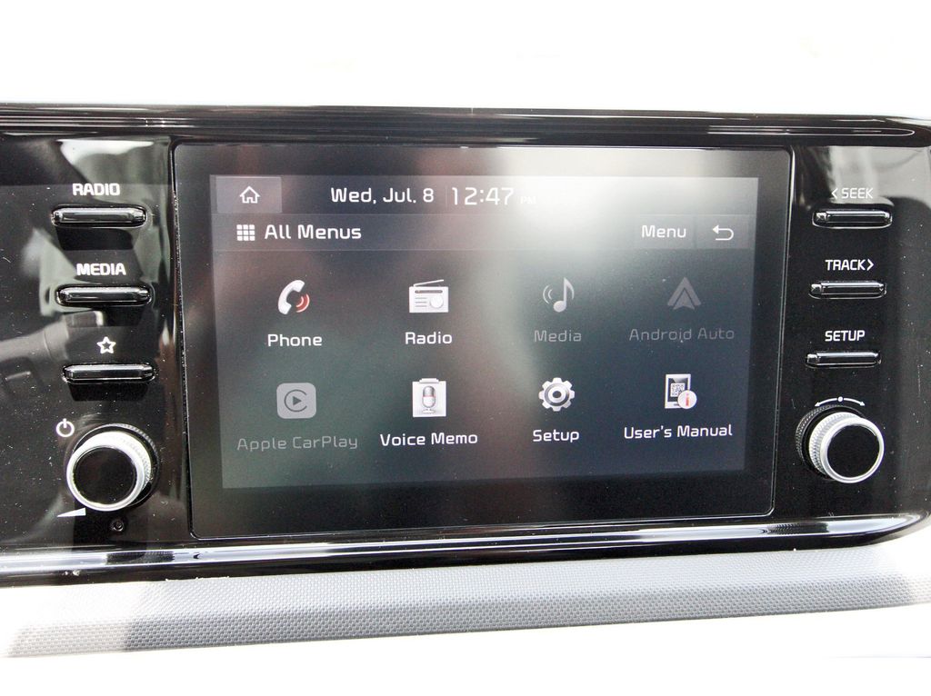 2023 Kia K5 LXS White at DeMontrond Auto Country