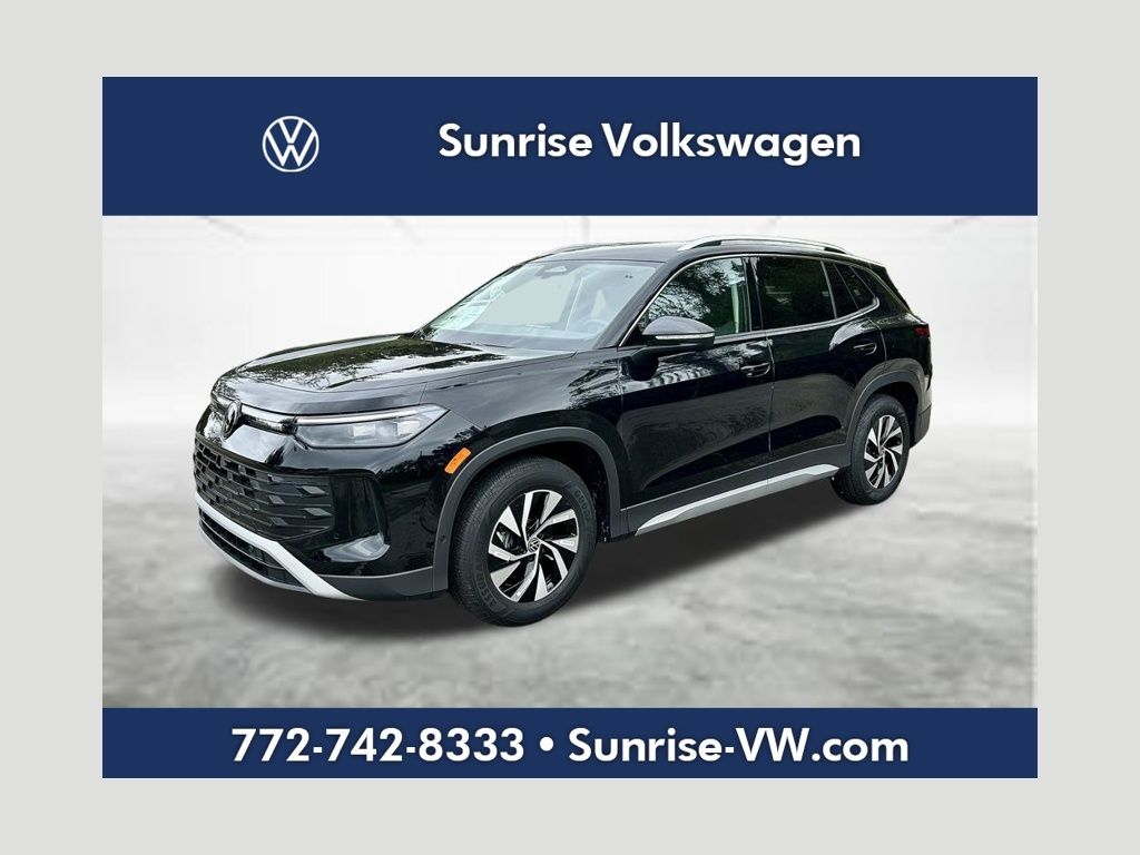 Deep Black 2026 Volkswagen Tiguan SUV / Crossover Front-Wheel Drive 8-Speed Automatic