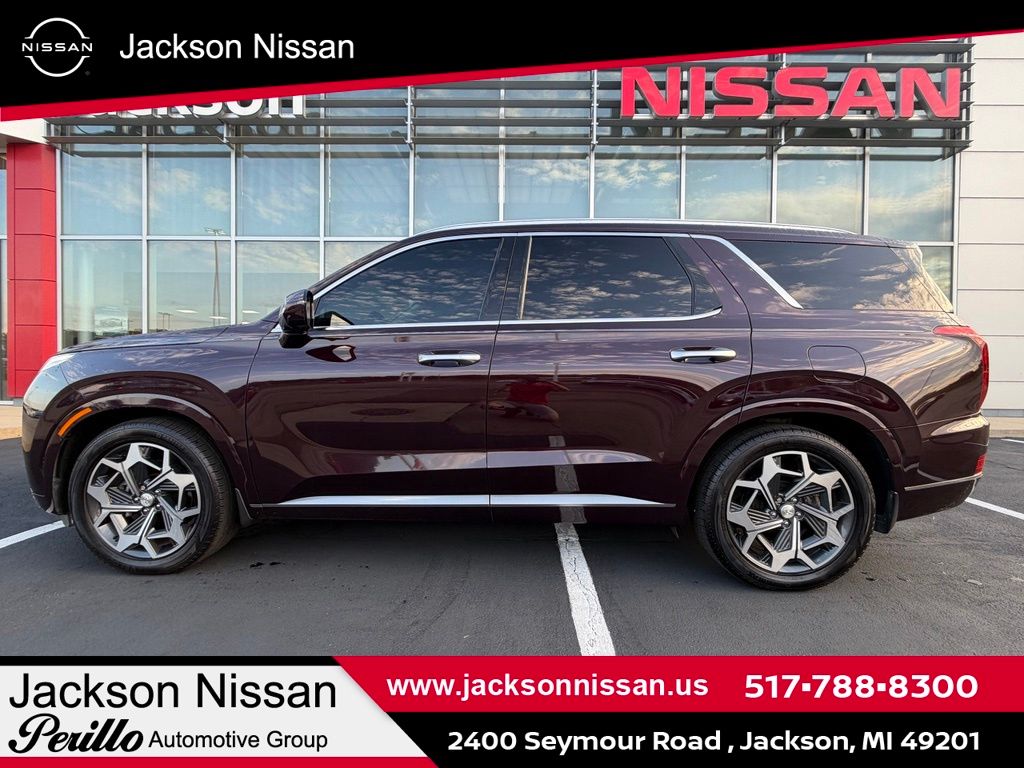 Red (Sierra Burgundy) 2022 Hyundai Palisade SUV / Crossover All-Wheel Drive 8-Speed Automatic