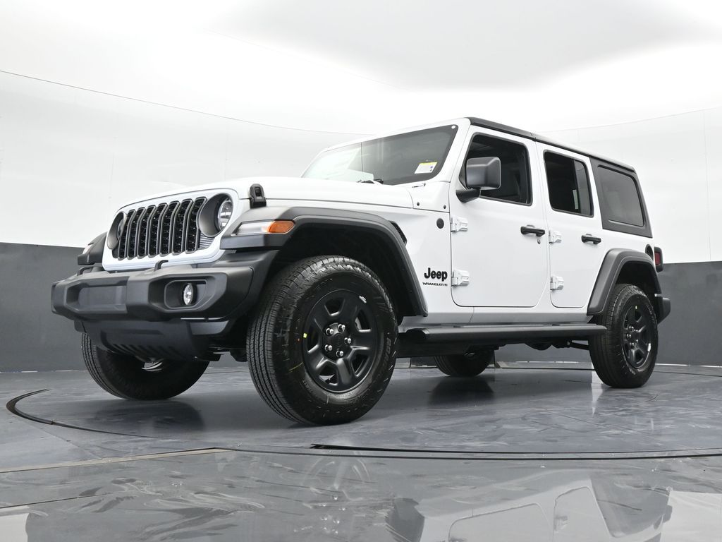 New 2026 Bright White Clearcoat Jeep Sport image 47