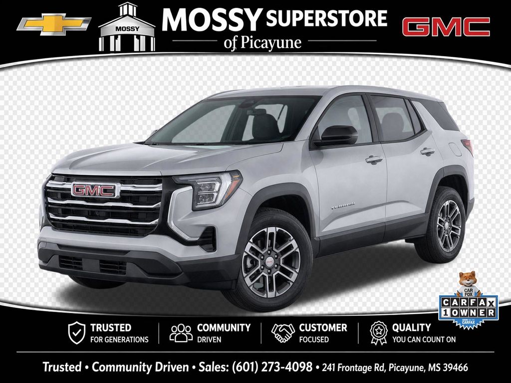 Riverstone Metallic 2025 GMC Terrain SUV / Crossover Front-Wheel Drive Continuously Variable Transmission