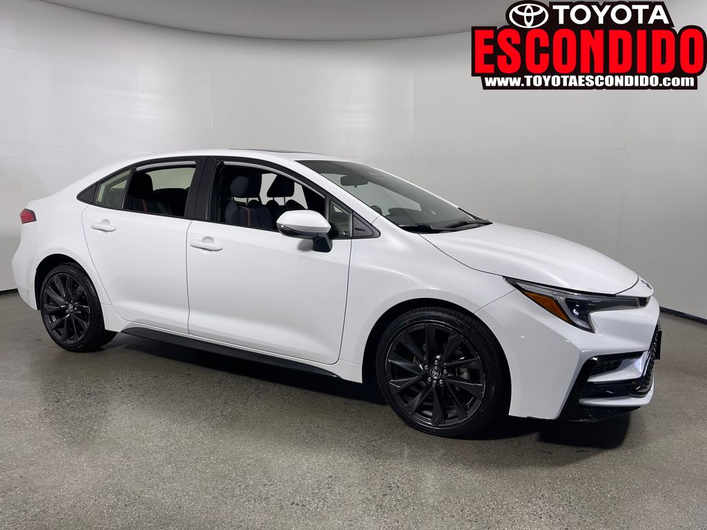 Ice 2024 Toyota Corolla Sedan Front-Wheel Drive Continuously Variable Transmission