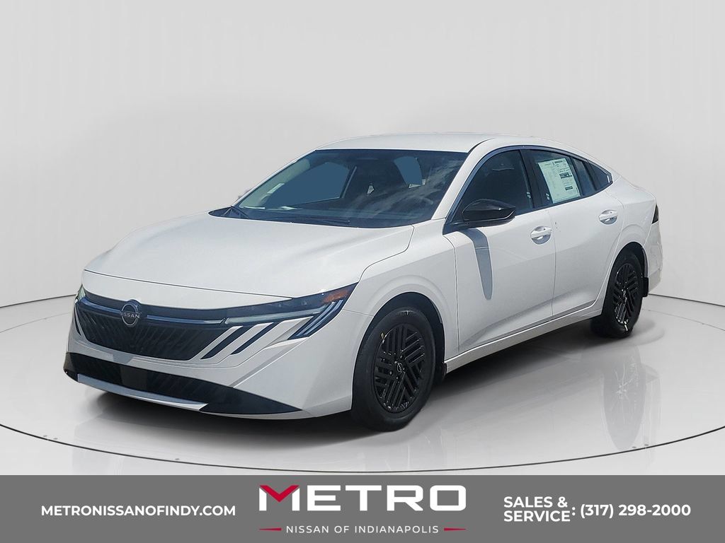 White (Fresh Powder) 2026 Nissan Sentra Sedan Front-Wheel Drive Continuously Variable Transmission