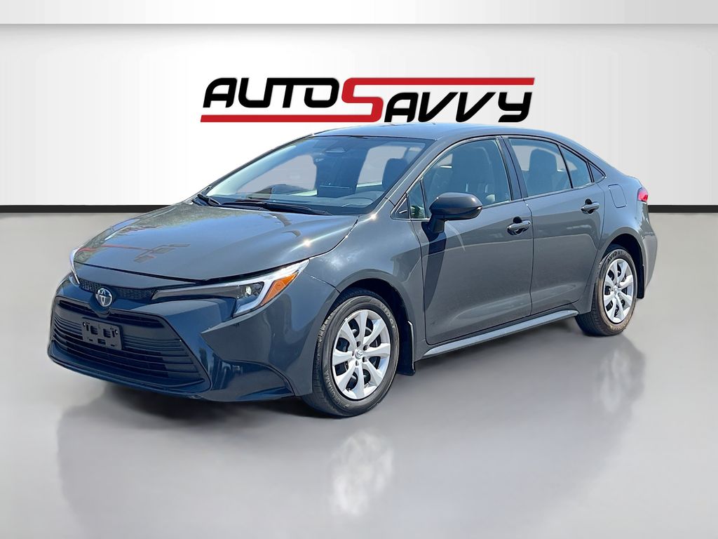 Used 2024 Gray Toyota LE image 3