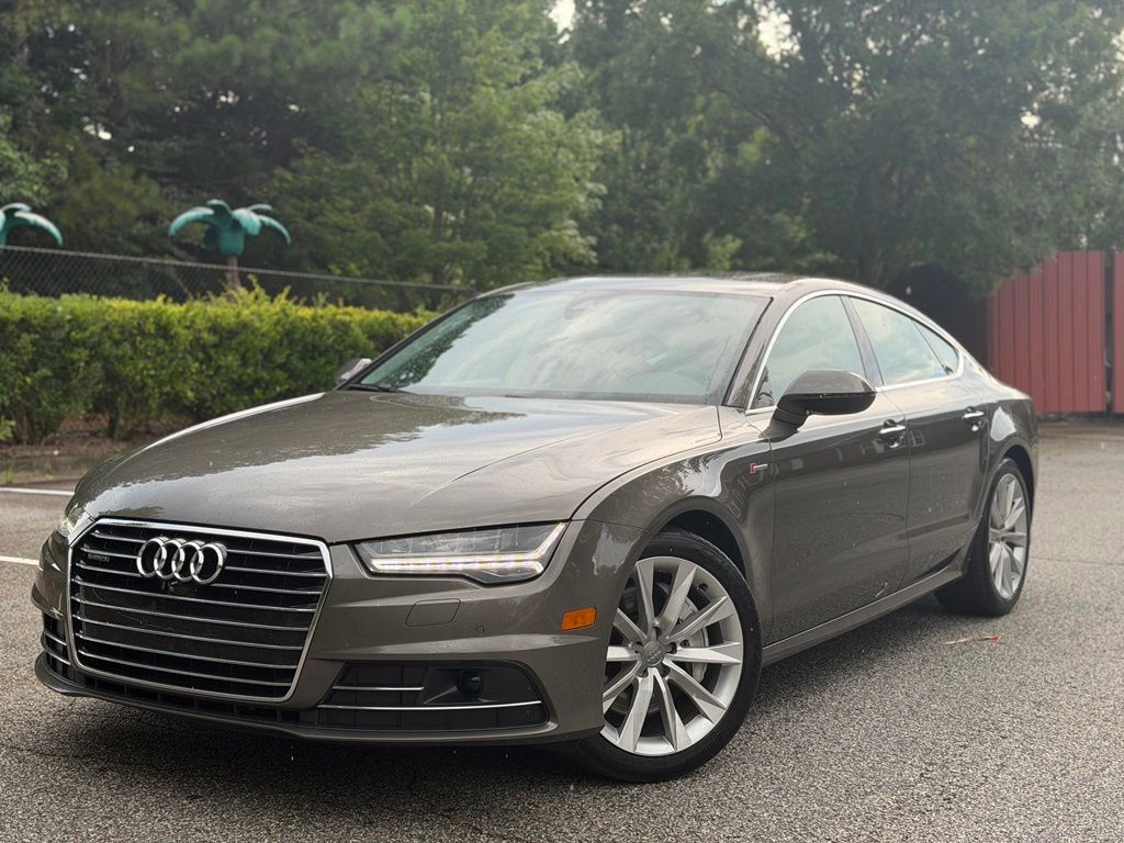 Gray 2016 Audi A7 Sedan All-Wheel Drive 8-Speed Automatic