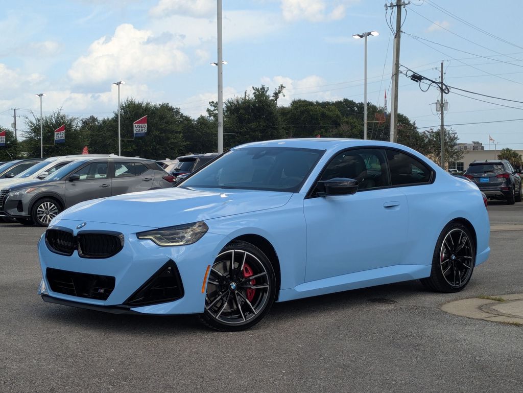 Zandvoort Blue 2026 BMW 2 Series Coupe All-Wheel Drive 8-Speed Automatic