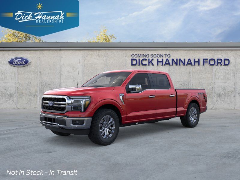 Ruby Red Metallic 2026 Ford F-150 Pickup Truck Four-Wheel Drive Automatic