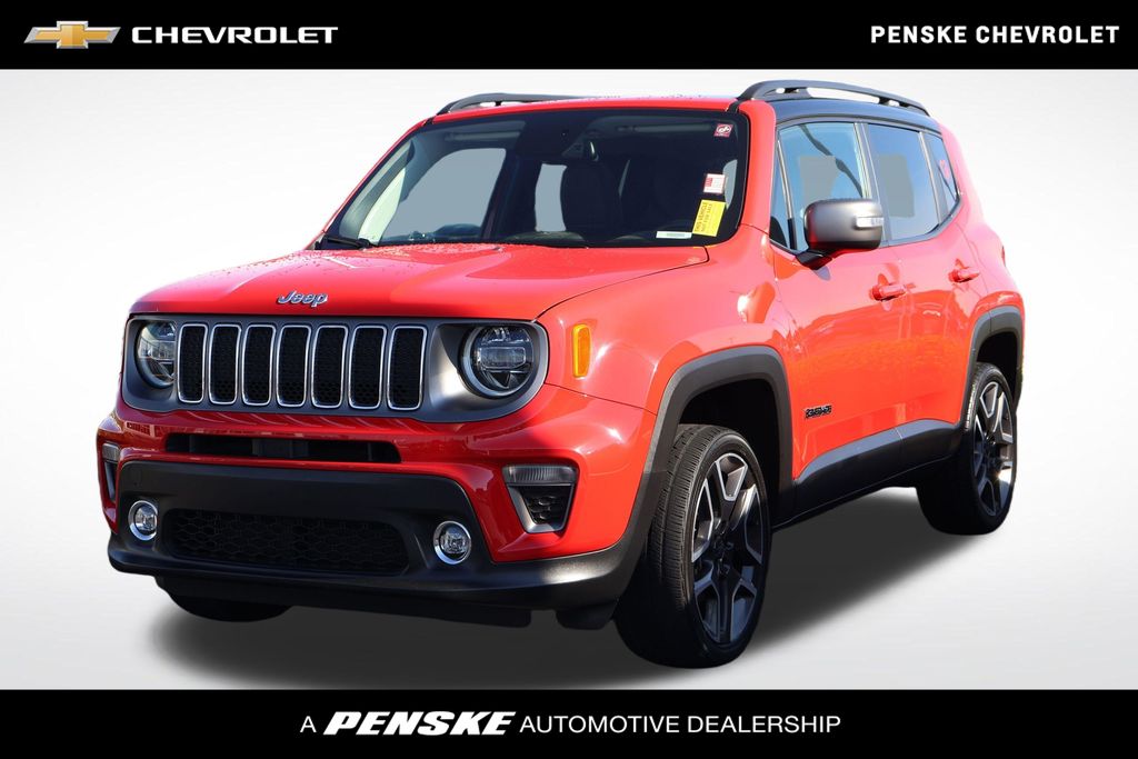 Colorado Red 2019 Jeep Renegade Limited 4WD SUV / Crossover Four-Wheel Drive 9-Speed Automatic