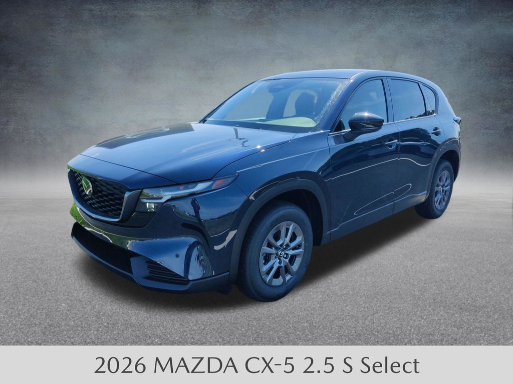Navy Blue Mica 2026 Mazda CX-5 SUV / Crossover All-Wheel Drive 6-Speed Automatic
