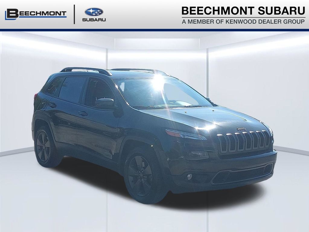 Recon Green Clearcoat 2016 Jeep Cherokee SUV / Crossover Four-Wheel Drive 9-Speed Automatic