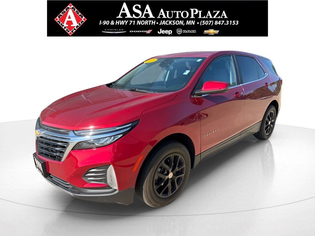Radiant Red Tintcoat 2023 Chevrolet Equinox SUV / Crossover Four-Wheel Drive 6-Speed Automatic Overdrive