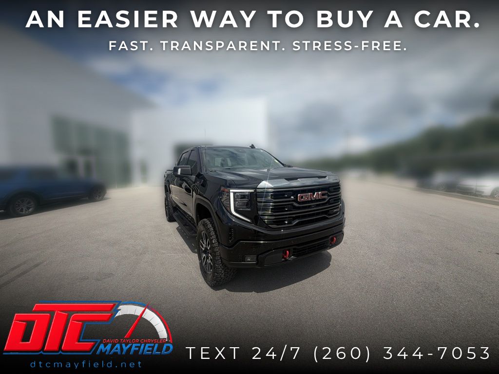 Onyx Black 2023 GMC Sierra 1500 Pickup Truck Four-Wheel Drive Automatic
