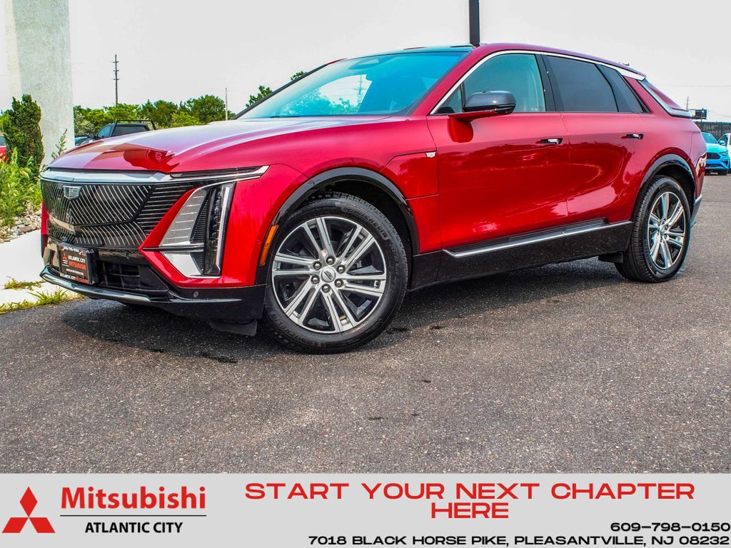 Radiant Red Tintcoat 2024 Cadillac LYRIQ SUV / Crossover All-Wheel Drive 1-Speed Automatic