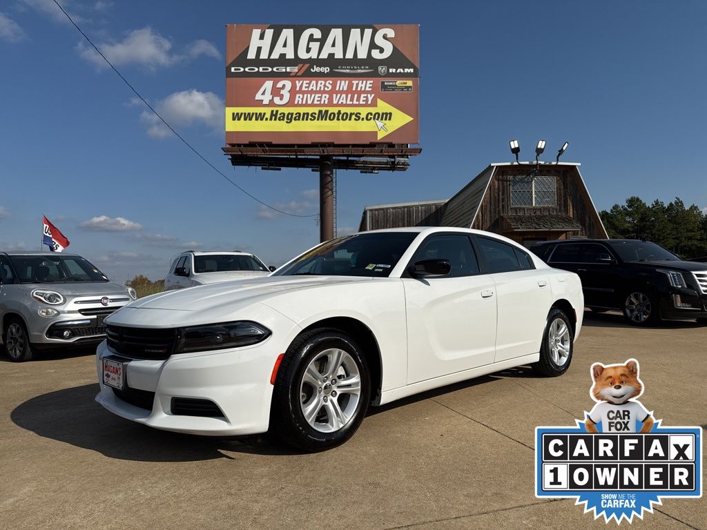 White Knuckle Clearcoat 2023 Dodge Charger Sedan Rear-Wheel Drive 8-Speed Automatic