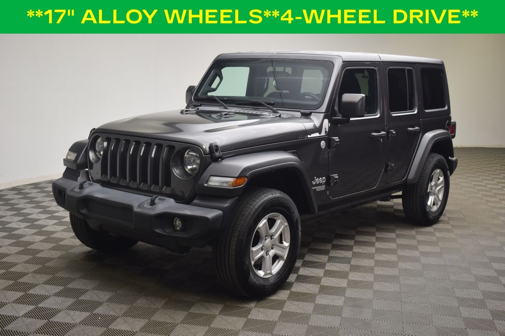 used 2020 Jeep Wrangler car, priced at $17,200