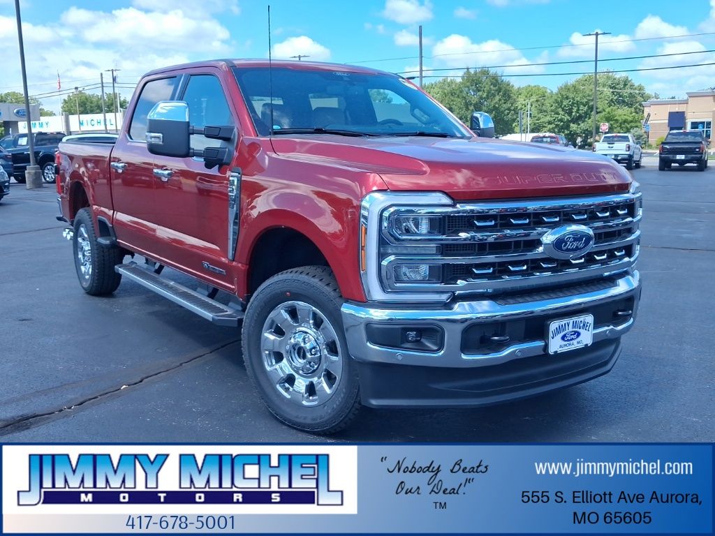 Ruby Red 2026 Ford F-250 Super Duty Pickup Truck Four-Wheel Drive Automatic