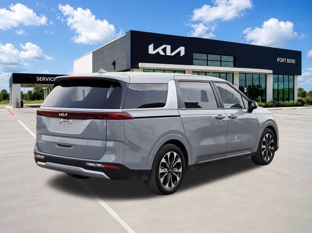 2024 Kia Carnival EX White at Classic Chevrolet Galveston